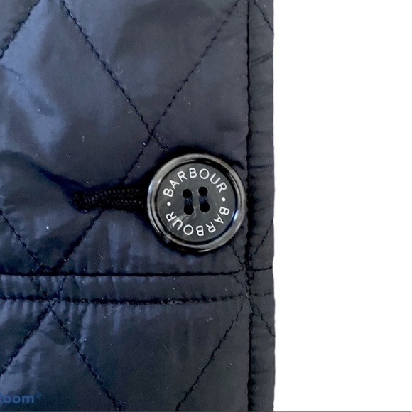 BARBOUR MATT FLYWEIGHT ALICE BLACK QUILTED JACKET - Picture 3 of 7